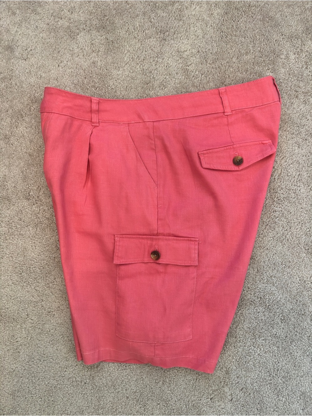 NYDJ Desert Rose Cargo Bermuda Shorts